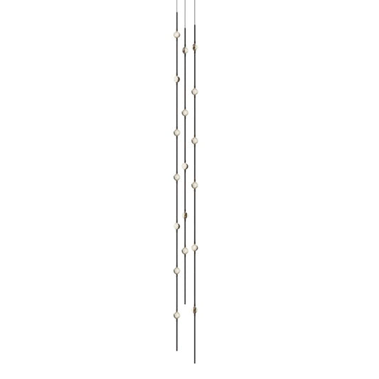 Sonneman Constellation 6" Wide Beaded Chandelier