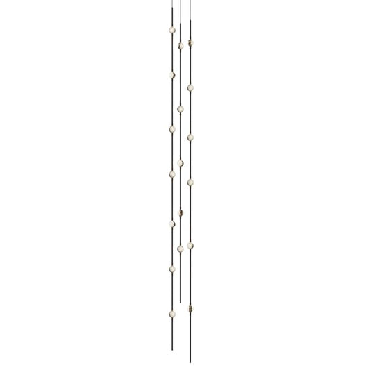 Sonneman Constellation 6" Wide Beaded Chandelier