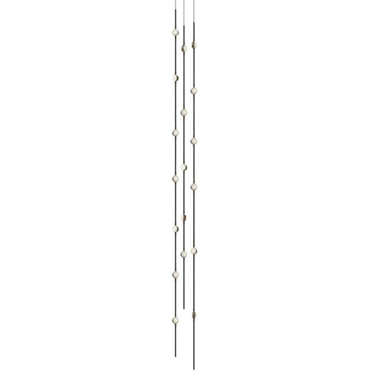 Sonneman Constellation 6" Wide Beaded Chandelier
