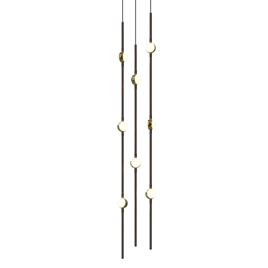 Sonneman Constellation 6" Wide Beaded Chandelier