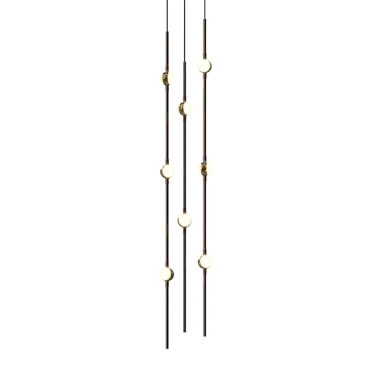 Sonneman Constellation 6" Wide Beaded Chandelier