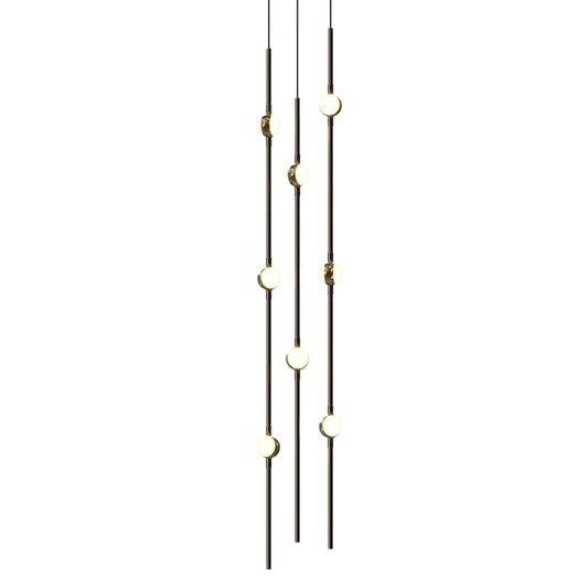 Sonneman Constellation 6" Wide Beaded Chandelier