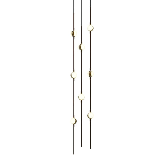 Sonneman Constellation 6" Wide Beaded Chandelier