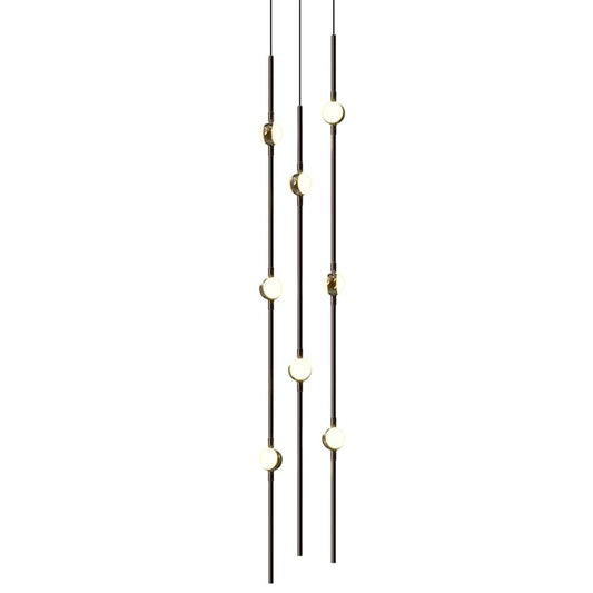 Sonneman Constellation 6" Wide Beaded Chandelier