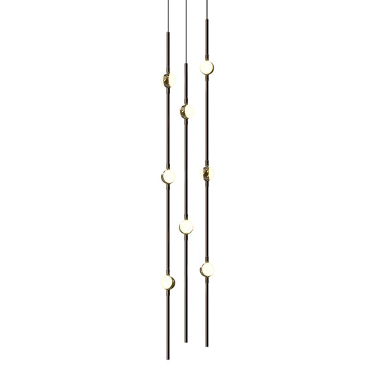 Sonneman Constellation 6" Wide Beaded Chandelier