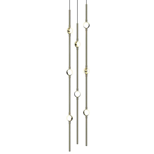 Sonneman Constellation Andromeda 8 Light 6" Wide LED Abstract Multi Light Pendant