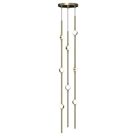 Sonneman Constellation Andromeda 8 Light 6" Wide LED Abstract Multi Light Pendant