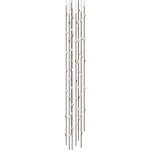 Sonneman Constellation 12" Wide Beaded Chandelier