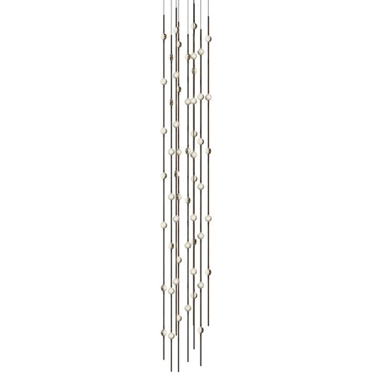 Sonneman Constellation 12" Wide Beaded Chandelier