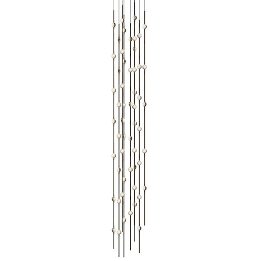 Sonneman Constellation 12" Wide Beaded Chandelier