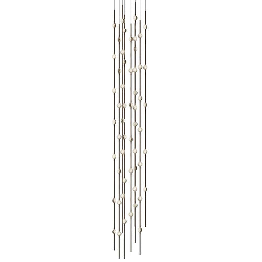 Sonneman Constellation 12" Wide Beaded Chandelier