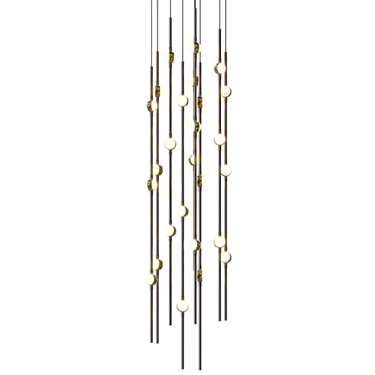 Sonneman Constellation 12" Wide Beaded Chandelier