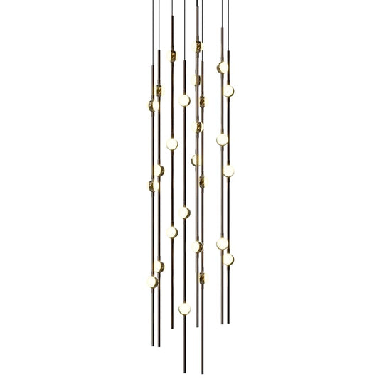 Sonneman Constellation 12" Wide Beaded Chandelier