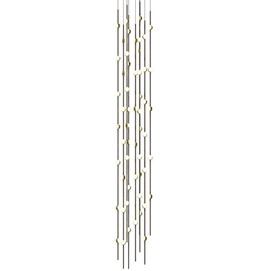 Sonneman Constellation 12" Wide Beaded Chandelier