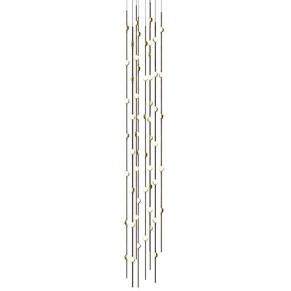 Sonneman Constellation 12" Wide Beaded Chandelier