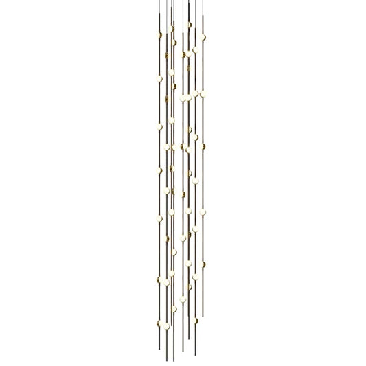 Sonneman Constellation 12" Wide Beaded Chandelier