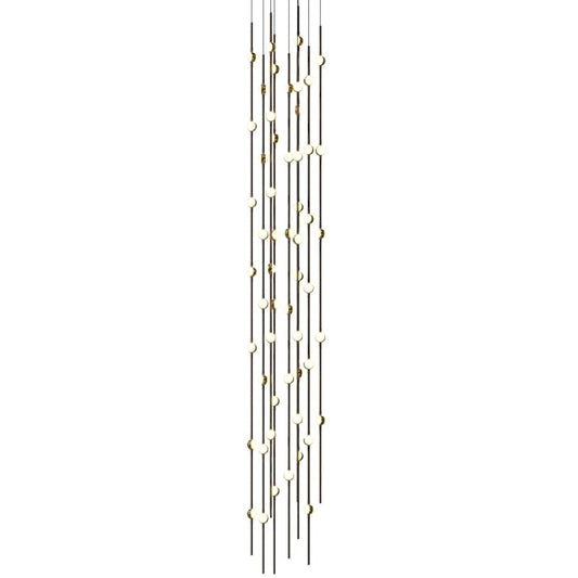 Sonneman Constellation 12" Wide Beaded Chandelier