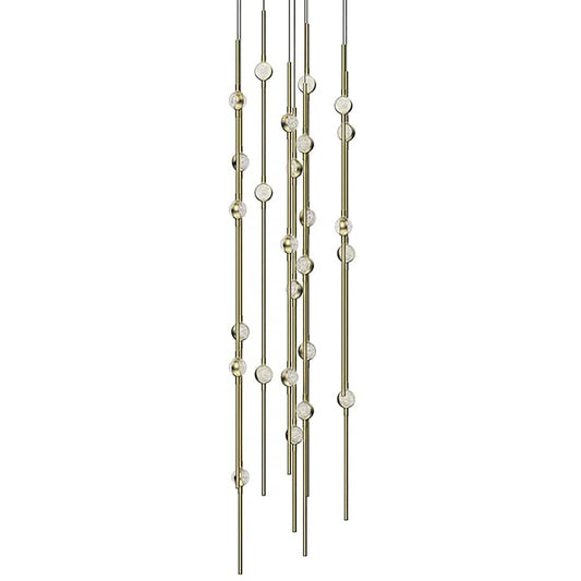 Sonneman Constellation Andromeda 26 Light 12" Wide LED Abstract Multi Light Pendant