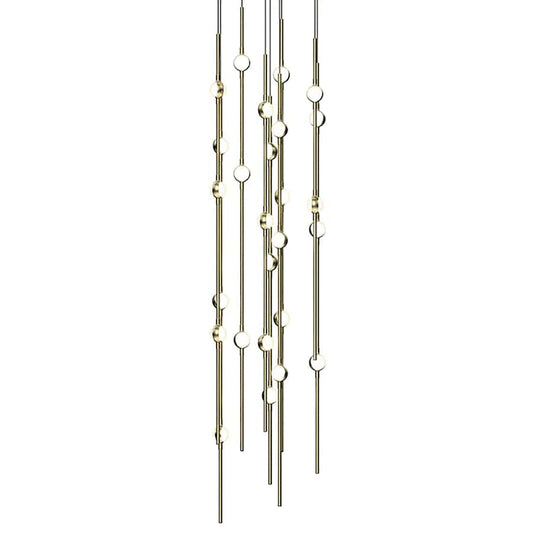 Sonneman Constellation Andromeda 26 Light 12" Wide LED Abstract Multi Light Pendant