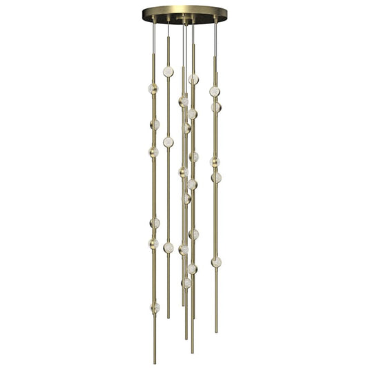 Sonneman Constellation Andromeda 26 Light 12" Wide LED Abstract Multi Light Pendant