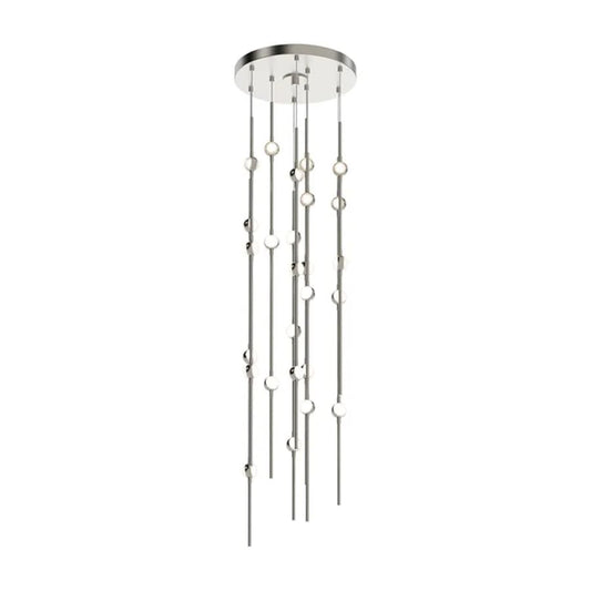 Sonneman Constellation Andromeda 26 Light 12" Wide LED Abstract Multi Light Pendant