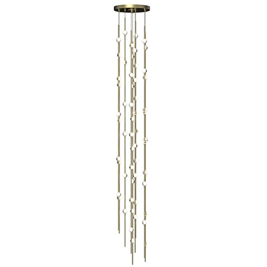 Sonneman Constellation Andromeda 55 Light 12" Wide LED Abstract Multi Light Pendant