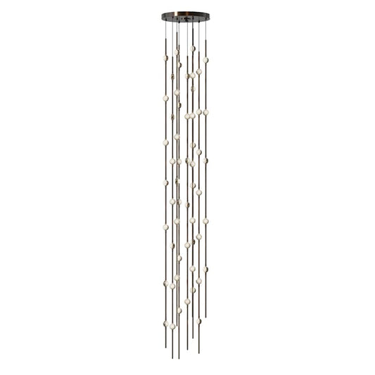 Sonneman Constellation 12" Wide Beaded Chandelier