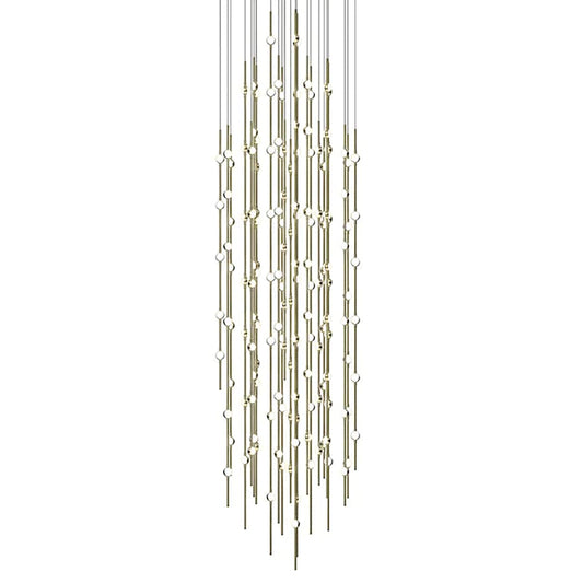 Sonneman Constellation Andromeda 156 Light 25" Wide LED Abstract Multi Light Pendant