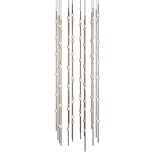 Sonneman Constellation 22" Wide Beaded Chandelier