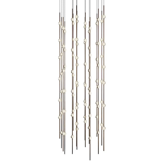 Sonneman Constellation 22" Wide Beaded Chandelier
