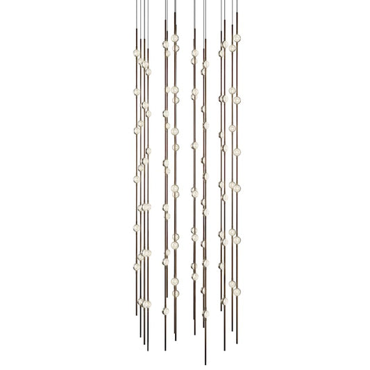 Sonneman Constellation 22" Wide Beaded Chandelier