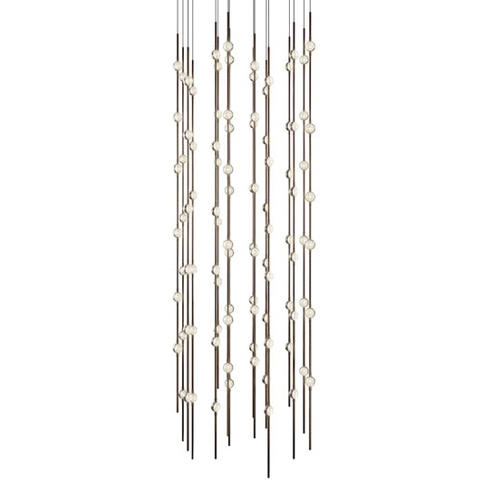 Sonneman Constellation 22" Wide Beaded Chandelier
