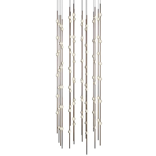 Sonneman Constellation 22" Wide Beaded Chandelier