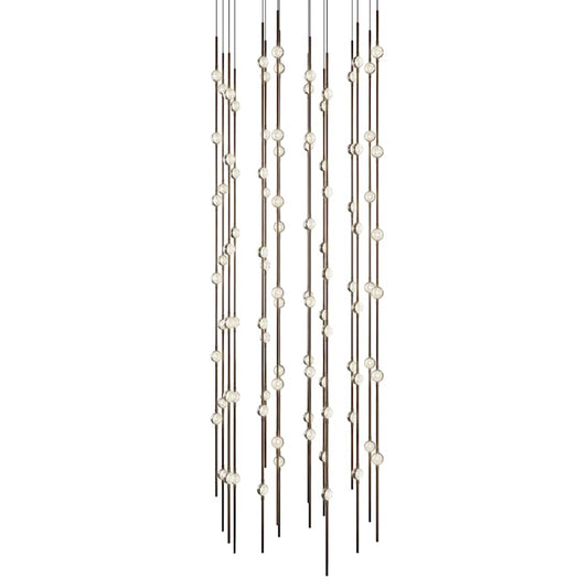 Sonneman Constellation 22" Wide Beaded Chandelier