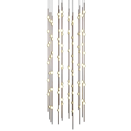 Sonneman Constellation 22" Wide Beaded Chandelier