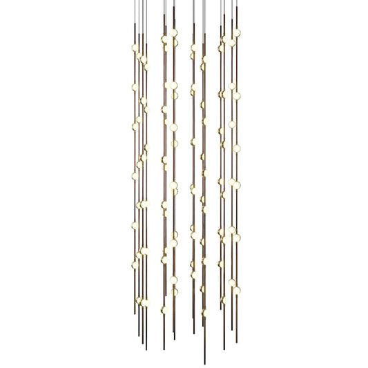 Sonneman Constellation 22" Wide Beaded Chandelier