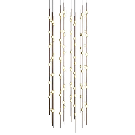 Sonneman Constellation 22" Wide Beaded Chandelier