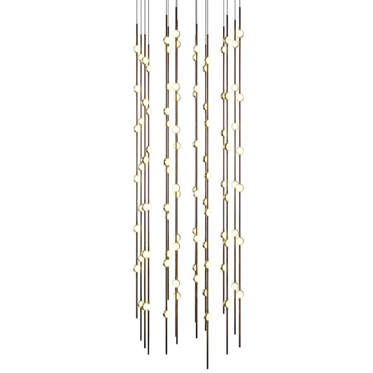 Sonneman Constellation 22" Wide Beaded Chandelier