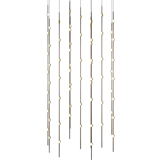 Sonneman Constellation 36" Wide Beaded Chandelier