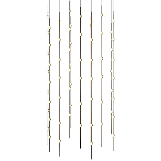 Sonneman Constellation 36" Wide Beaded Chandelier