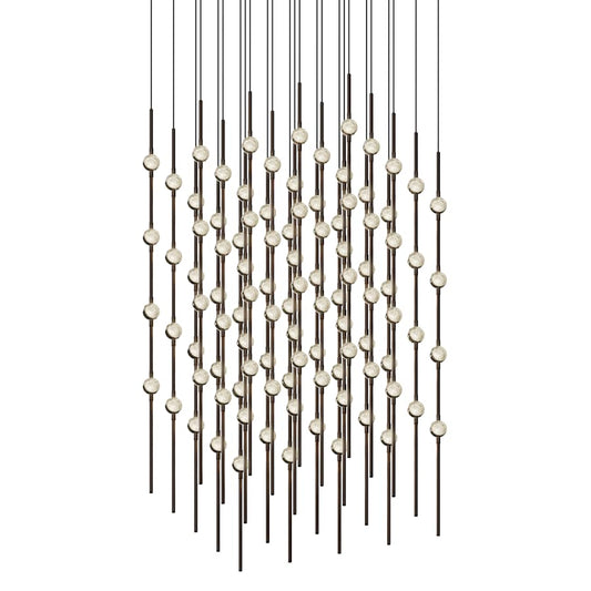 Sonneman Constellation 21" Wide Beaded Chandelier