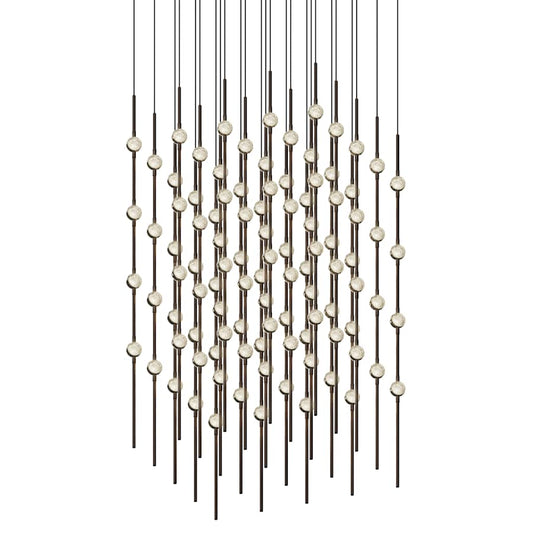 Sonneman Constellation 21" Wide Beaded Chandelier