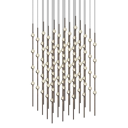 Sonneman Constellation 21" Wide Beaded Chandelier