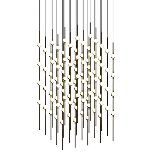 Sonneman Constellation 21" Wide Beaded Chandelier