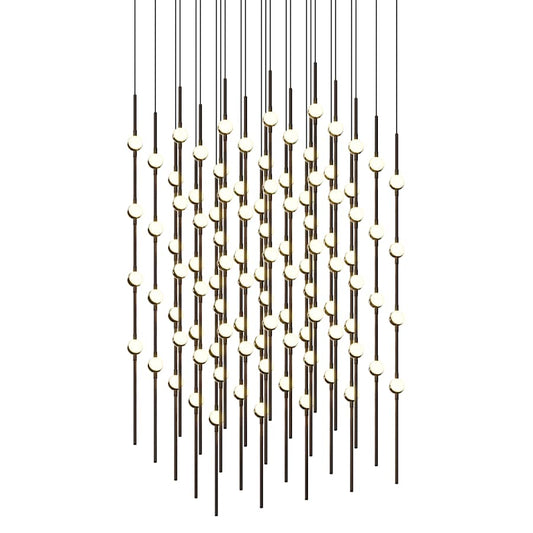 Sonneman Constellation 21" Wide Beaded Chandelier