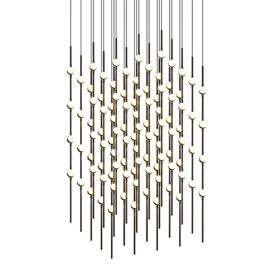 Sonneman Constellation 21" Wide Beaded Chandelier