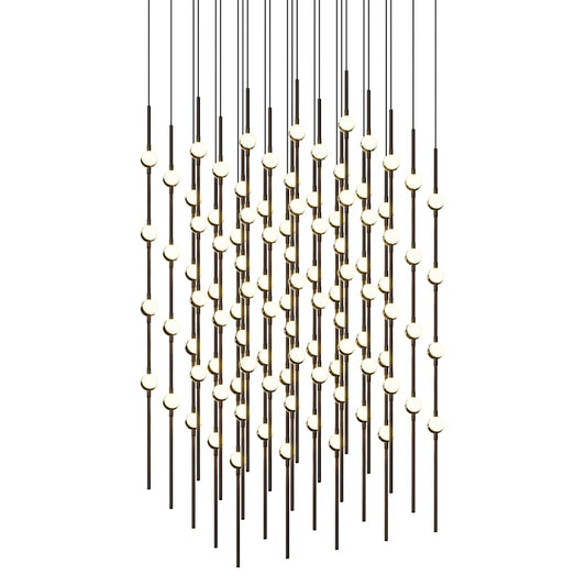 Sonneman Constellation 21" Wide Beaded Chandelier