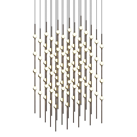 Sonneman Constellation 21" Wide Beaded Chandelier