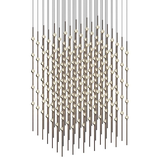 Sonneman Constellation 30" Wide Beaded Chandelier