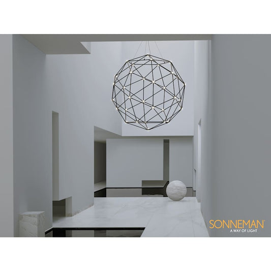 Sonneman Constellation 45" Wide Globe Chandelier